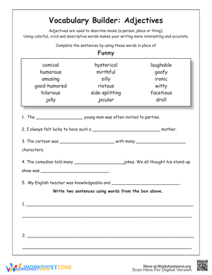 Synonyms for 'Funny': Expand Your Vocabulary