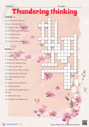 Thundering Thinking: Engaging Puzzle Activity