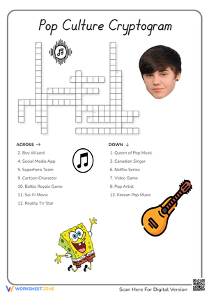Pop Culture Cryptogram
