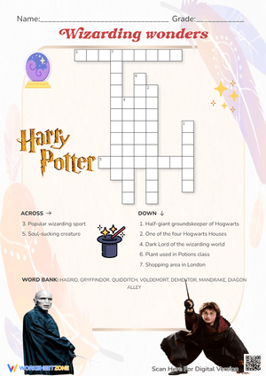 Wizarding Wonders: A Harry Potter Themed Worksheet