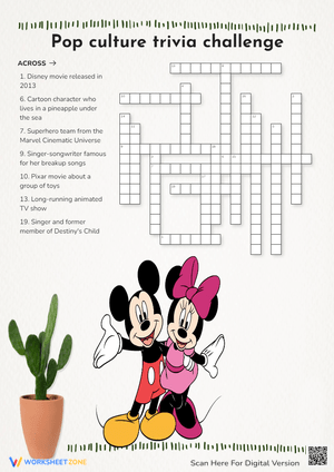 Pop Culture Trivia Challenge: Test Your Knowledge
