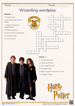 Wizarding Wordplay: A Harry Potter Vocabulary Game