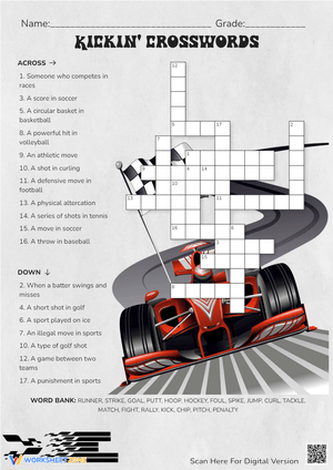 Kickin' Crosswords: A Sports-Themed Challenge