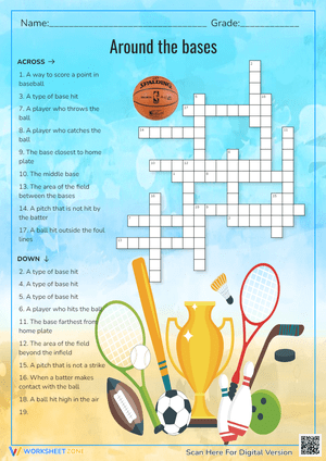 Baseball: Find the Missing Letters