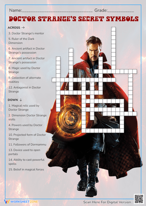 Doctor Strange's Symbols: A Crossword Adventure
