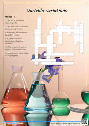 Variable variations Crossword Puzzle