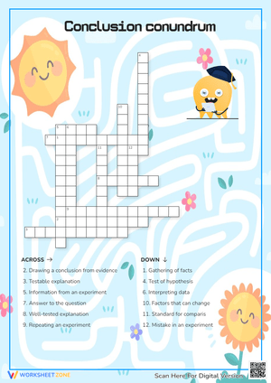 Conclusion conundrum Crossword Puzzle