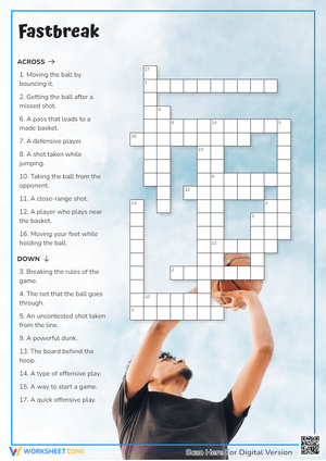 Fastbreak Crossword Puzzle