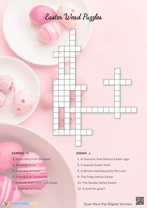 Easter Word Puzzles