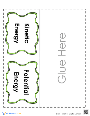 Kinetic and Potential Energy Cut and Paste Activity