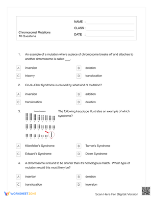 Discover Chromosomal Mutations