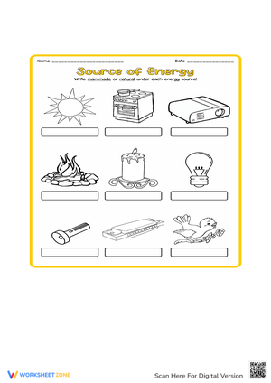 Discovering Energy Sources