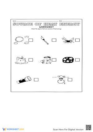 Identifying Sources of Heat Energy