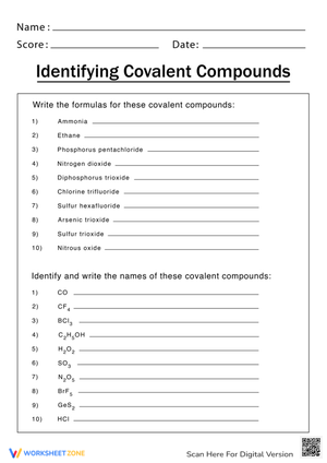 Identifying Covalent Compounds Easily