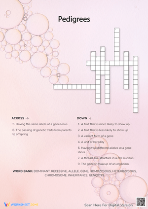 Pedigrees Crossword Puzzle