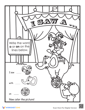 A Versus An Usage Worksheet