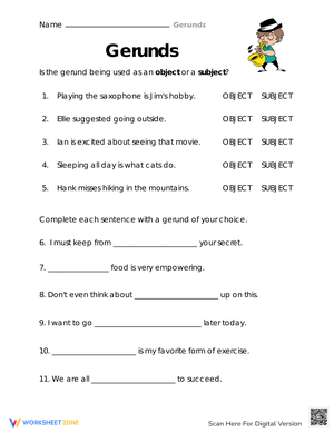 The Duality of Gerunds