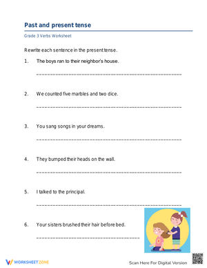 Past and present tense 2