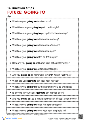Grammar Discussion Practice Worksheet