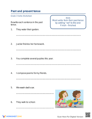 Past and present tense 3