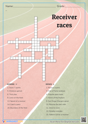 Receiver Races: Football-Themed Activities Fun