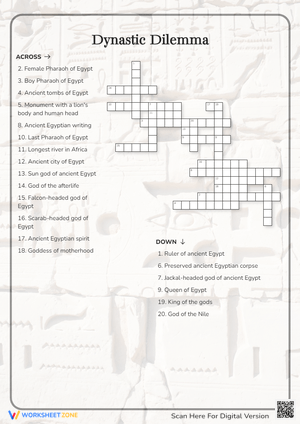 Dynastic Dilemma Crossword Puzzle