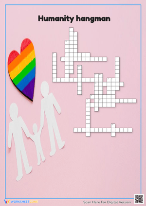 Humanity Hangman Crossword Puzzle