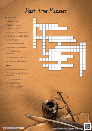 Past-time Puzzles