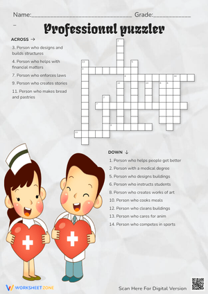 The Professional Puzzler Worksheet