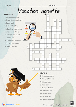 Vocation Vignette Worksheet