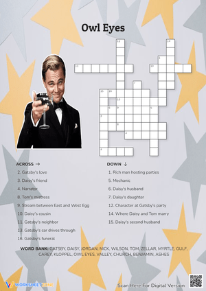 Owl Eyes Crossword Puzzle