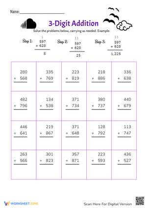 3-Digit Addition
