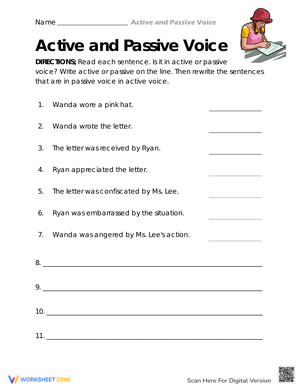 Converting Passive to Active Voice