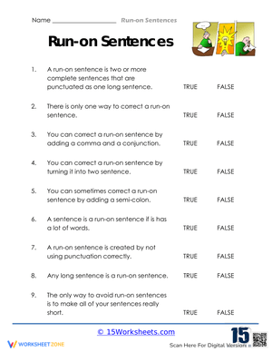 Identifying Run-on Sentences 3