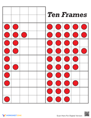 Adding and Subtracting with Ten Frames