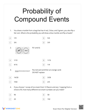 Compound Events Probability Assessment