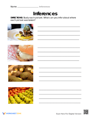 Explore Foodie Geography with this Worksheet