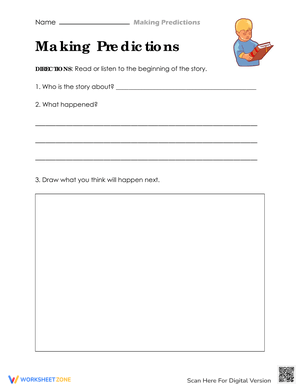Visualize What's Ahead Worksheet for Planning