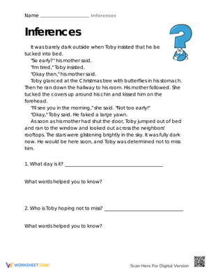 Crumbs of Clues: A Detective Skills Worksheet
