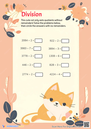 Division Cat Remainders