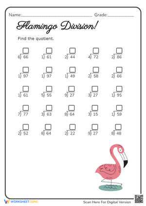 Donut Division Problems Worksheet