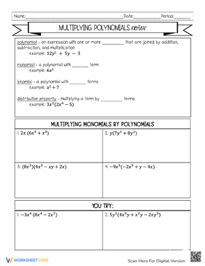 Notes on Multiplying Polynomials