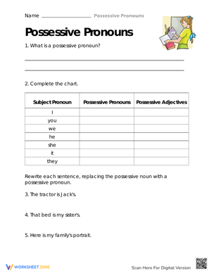 Test Your Knowledge Comprehensive Worksheet