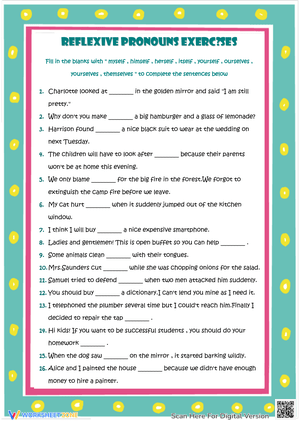 Practice Reflexive Pronouns