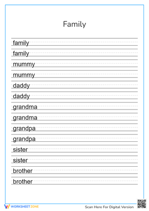Family Ties: Handwriting and Spelling