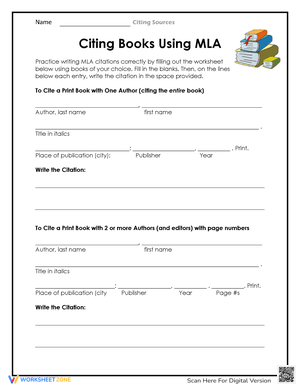 Citing Books Using MLA Format: A How-To Guide