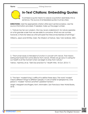 Mastering In-Text Citations: A Quick Guide