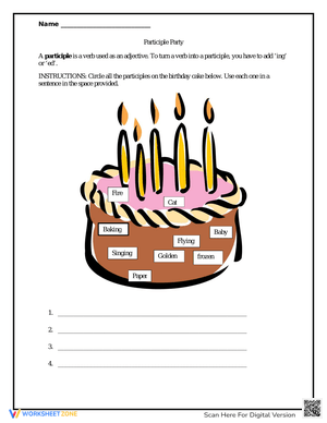 Identifying and Using Participles