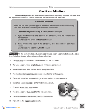Using Commas with Coordinate Adjectives