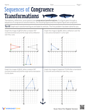 Sequences of Congruence Transformations